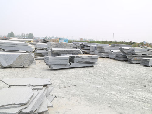 臨沭青雪花青采石礦場及切割加工